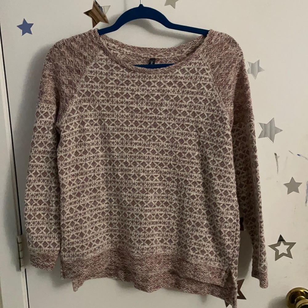 Long sleeve crew neck